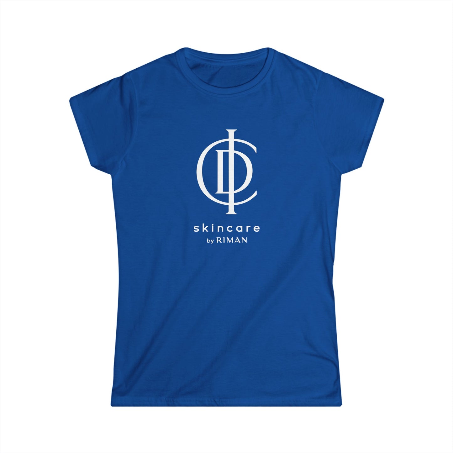 Women's RIMAN Softstyle Tee with design on the front
