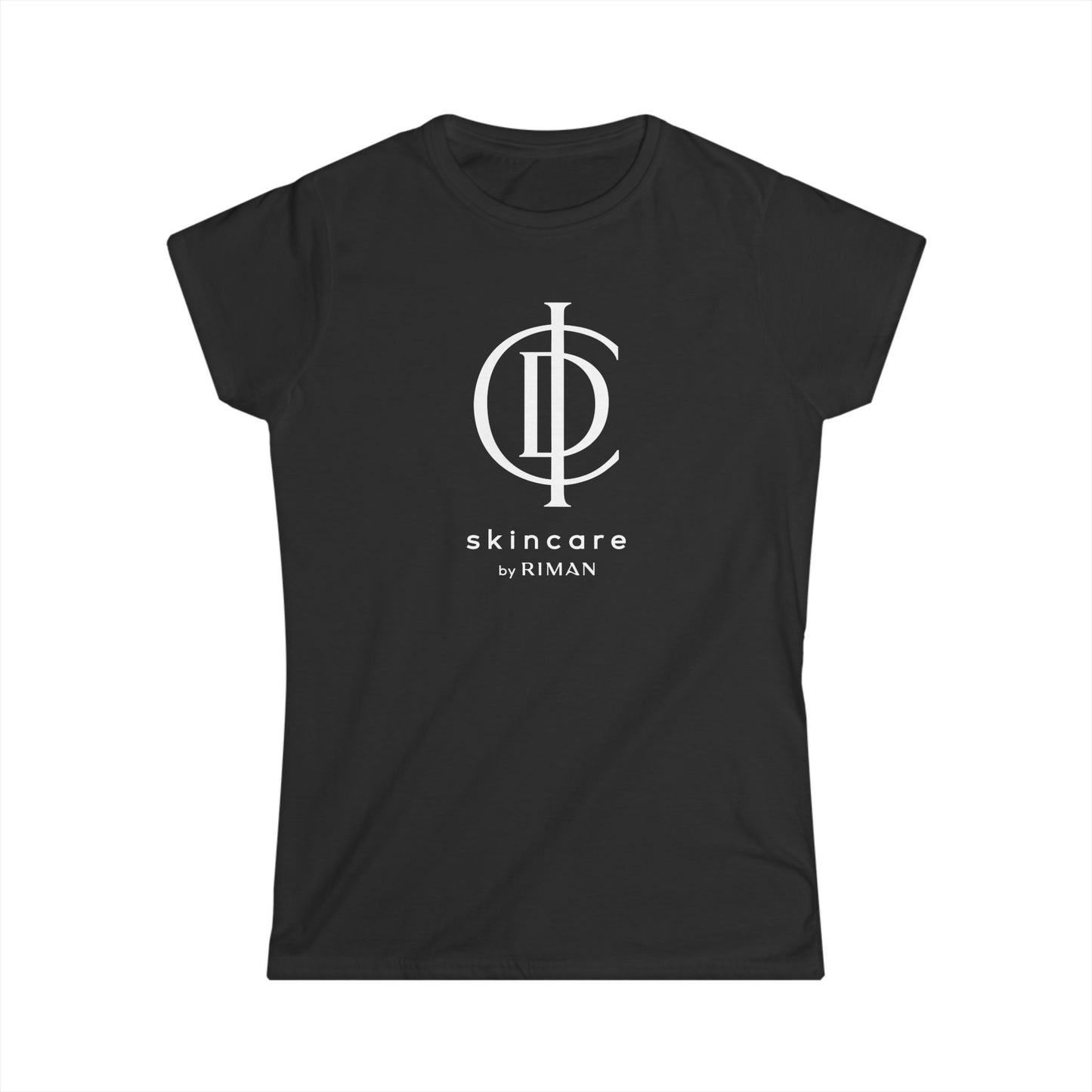 Glow Getters Team T-Shirt Women's RIMAN Softstyle Tee with design on the front and back