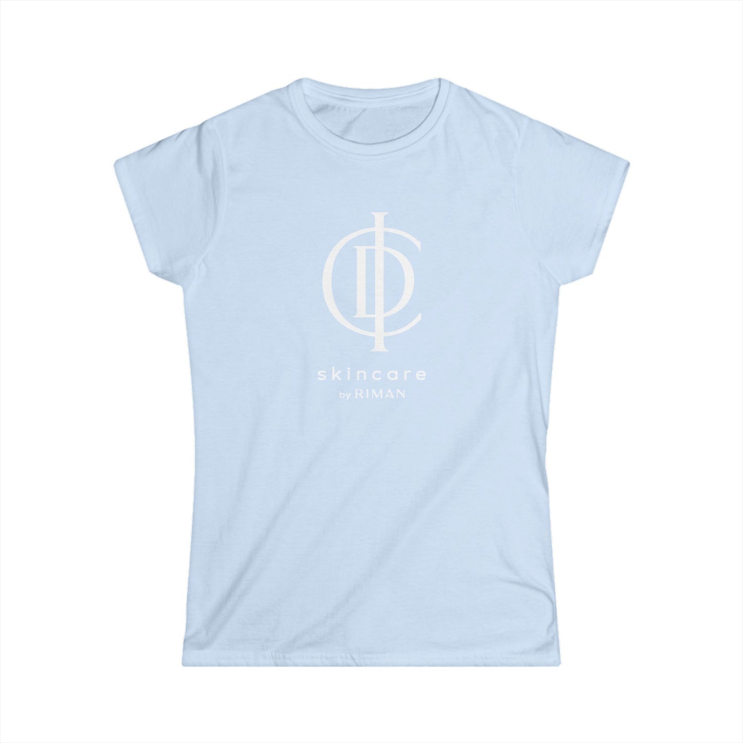 Women's RIMAN Softstyle Tee with design on the front