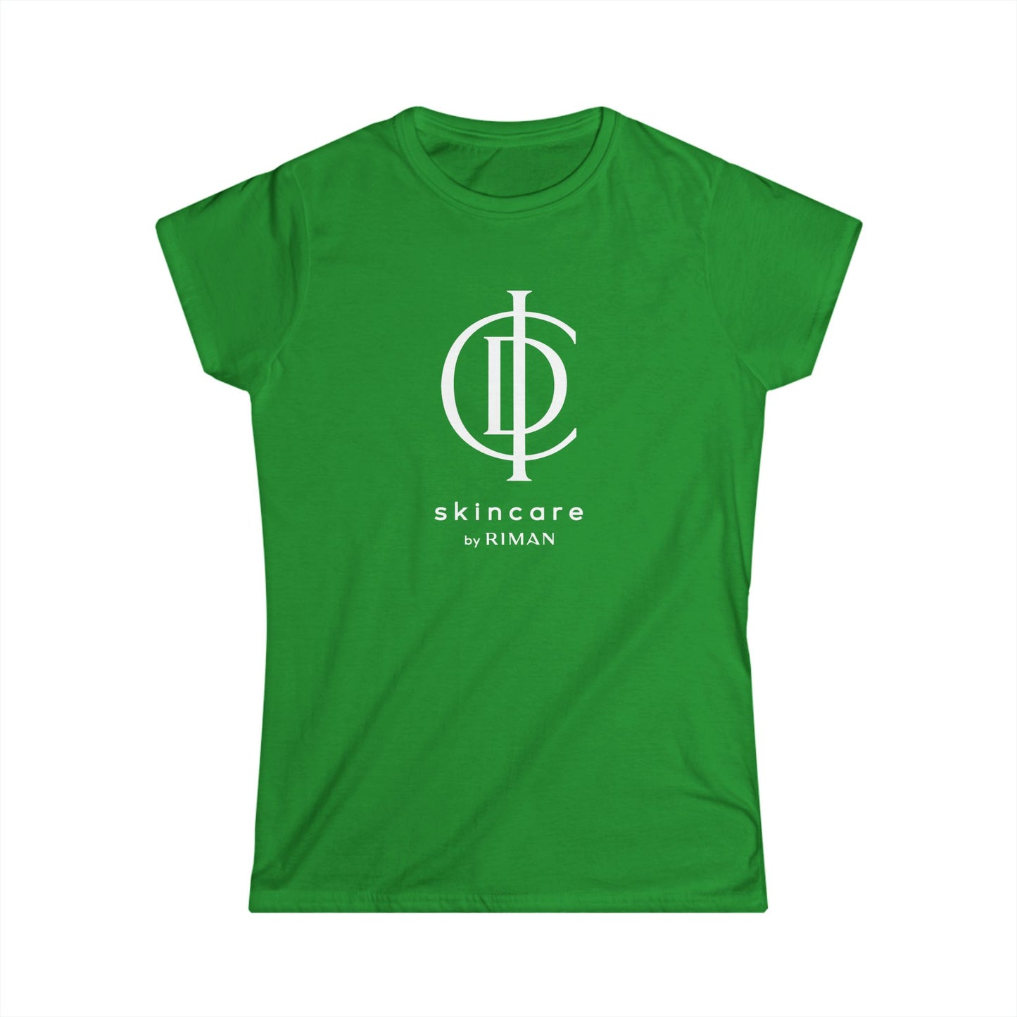 Women's RIMAN Softstyle Tee with design on the front