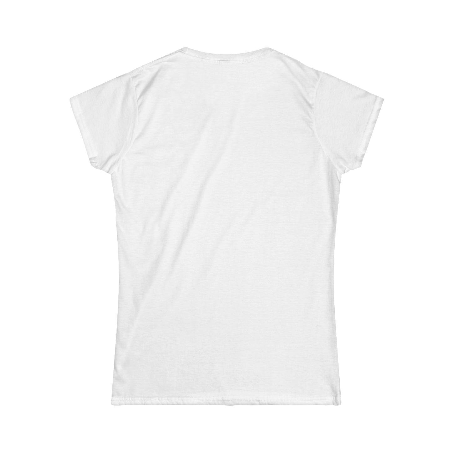 Women's RIMAN Softstyle Tee with design on the front