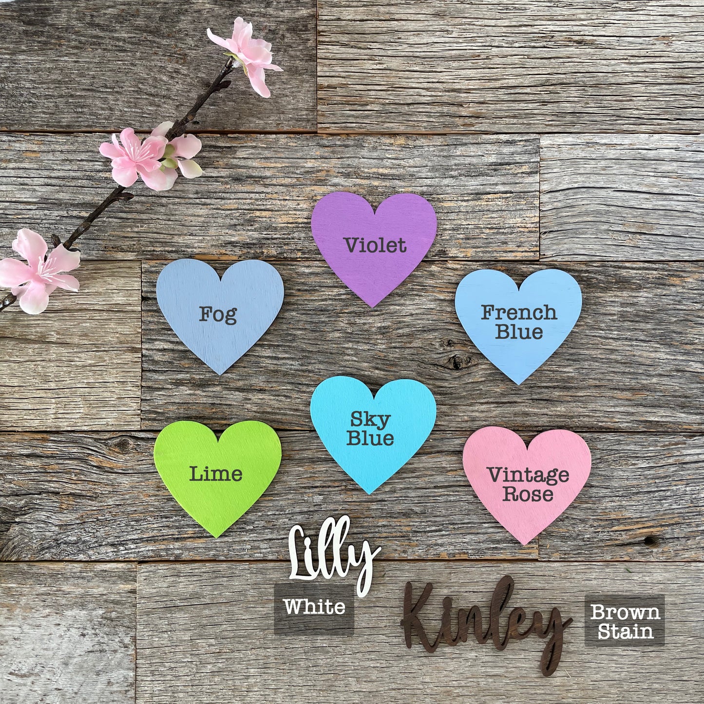 Laser engraved Baby Birth Announcement, magnolia, wooden baby gift, baby name announcement