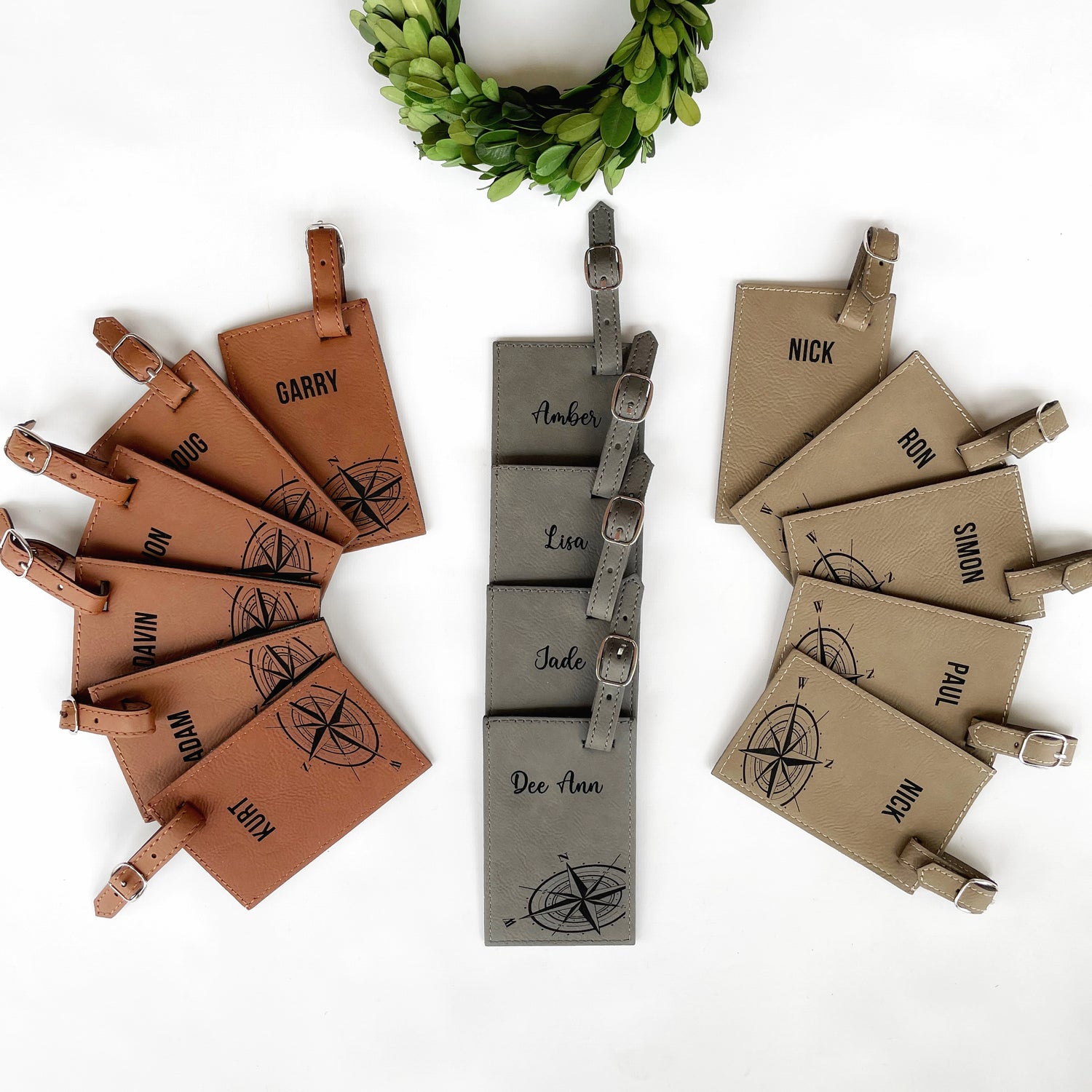 Custom Engraved Luggage Tags