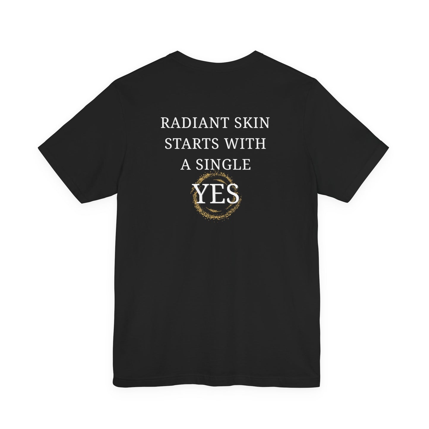 RIMAN TEAM Unisex T-shirt with lettering in green/white, logo on FRONT and BACK of shirt