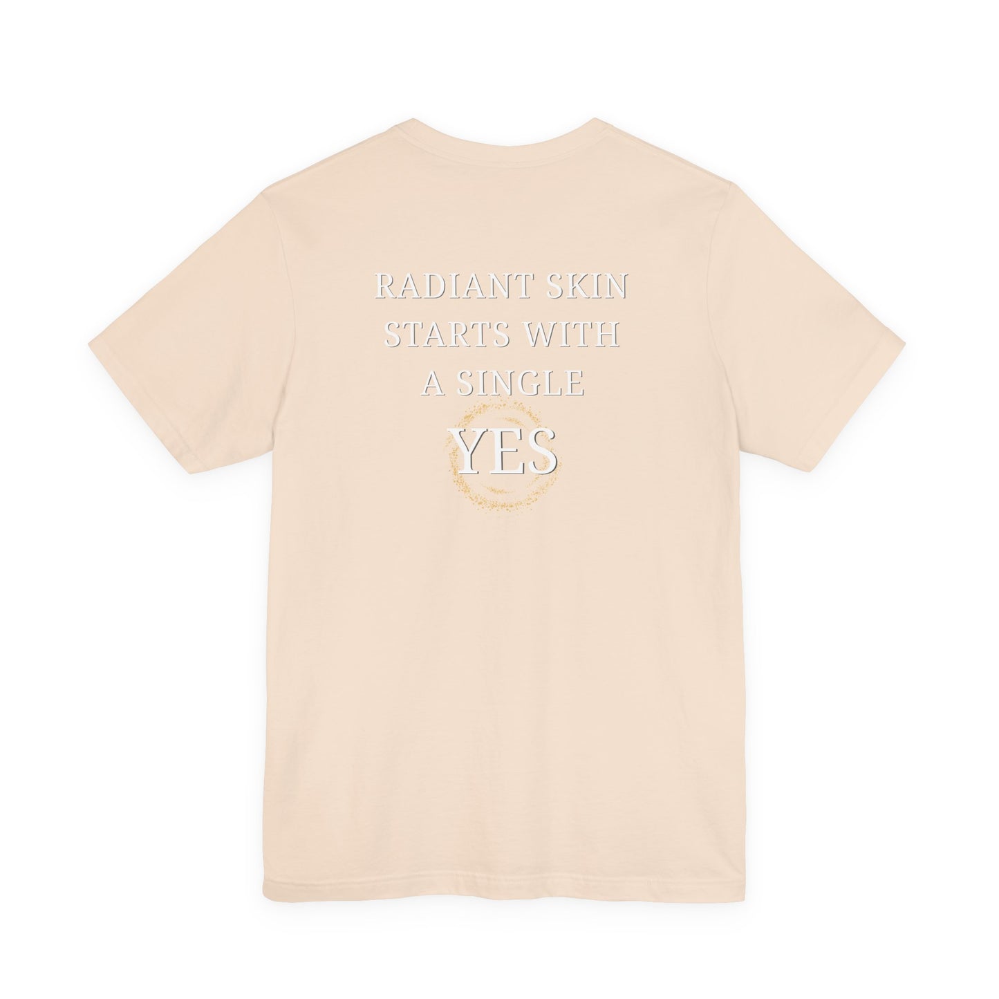 RIMAN TEAM Unisex T-shirt with lettering in green/white, logo on FRONT and BACK of shirt