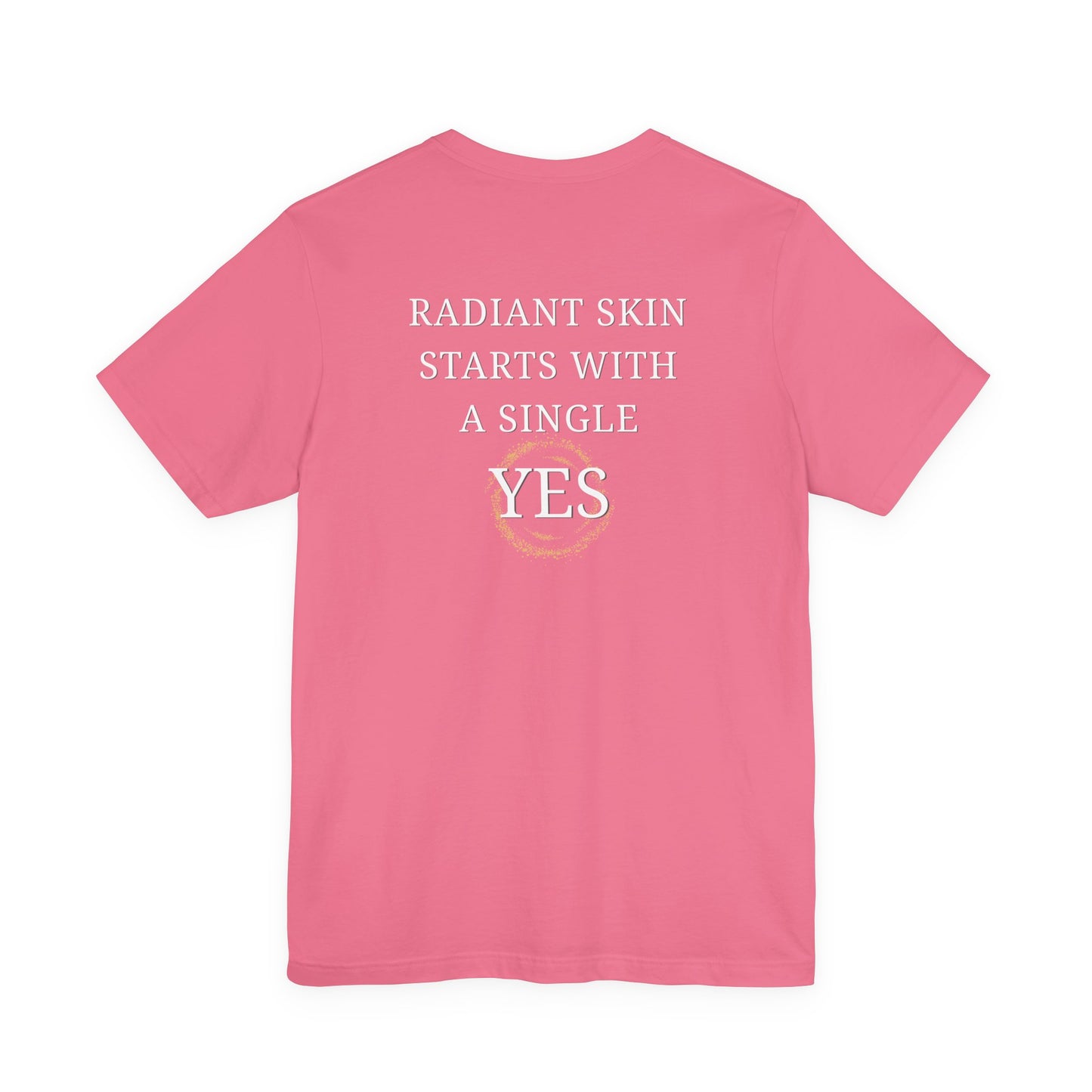 RIMAN TEAM Unisex T-shirt with lettering in green/white, logo on FRONT and BACK of shirt