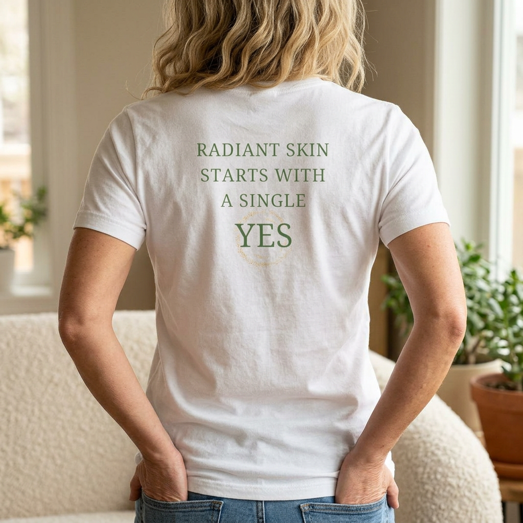 RIMAN TEAM Unisex T-shirt with lettering in green/white, logo on FRONT and BACK of shirt