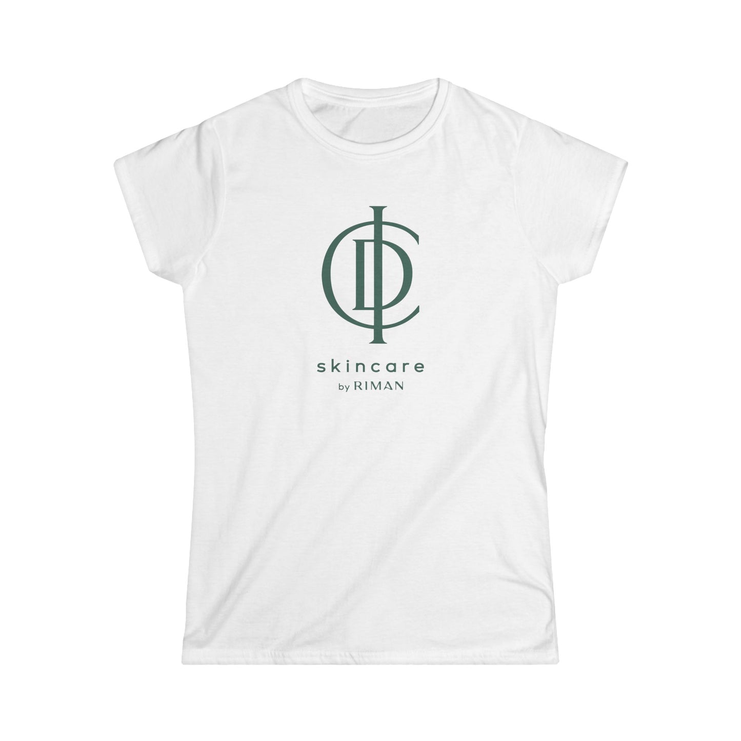 Glow Getters Team T-Shirt Women's RIMAN Softstyle Tee with design on the front and back