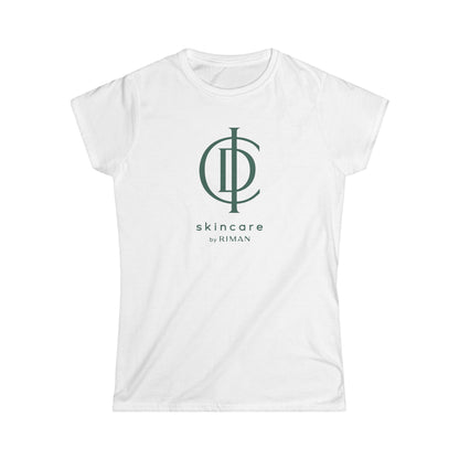 Glow Getters Team T-Shirt Women's RIMAN Softstyle Tee with design on the front and back