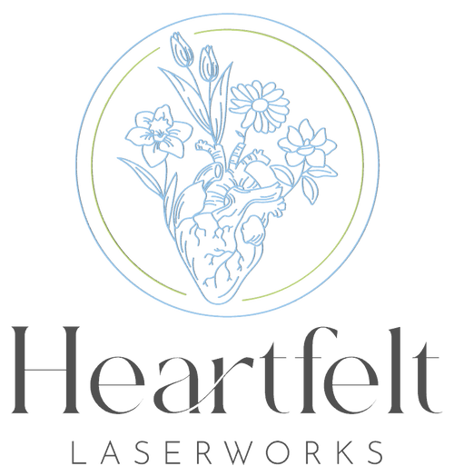 Heartfelt LaserWorks logo
