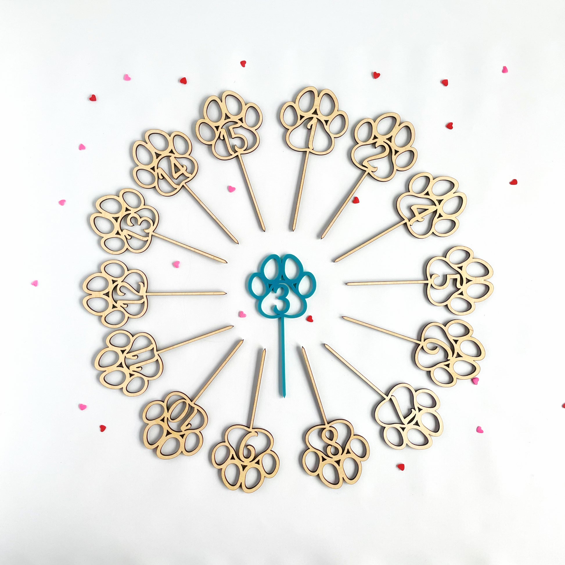 Laser cut file, Pet Birthday cake topper, furry friend birthday cupcake topper, Instant download, Glowforge ready