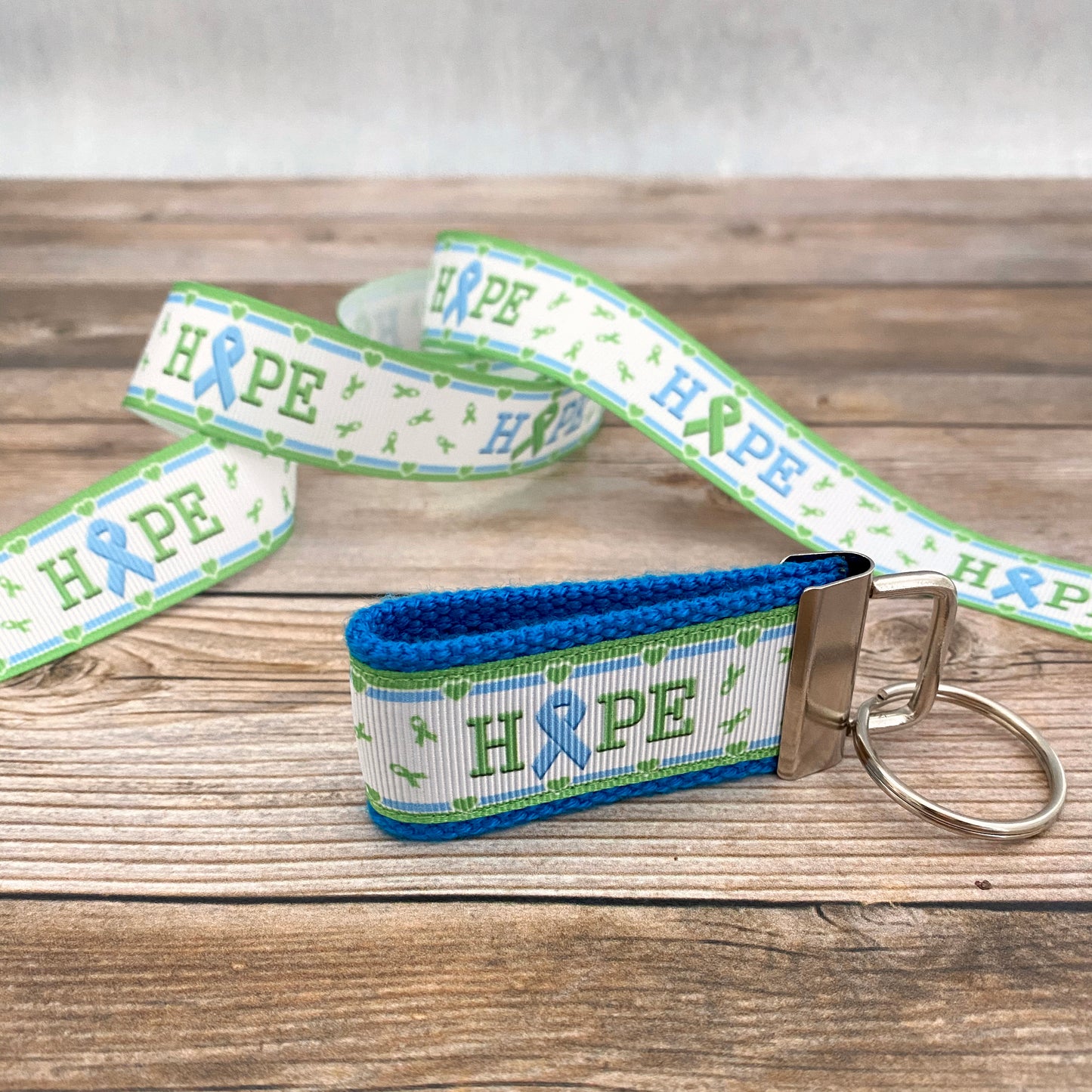 HOPE Organ donation awareness key fob, support Organ Donation, Donate Life key chain, exclusive design