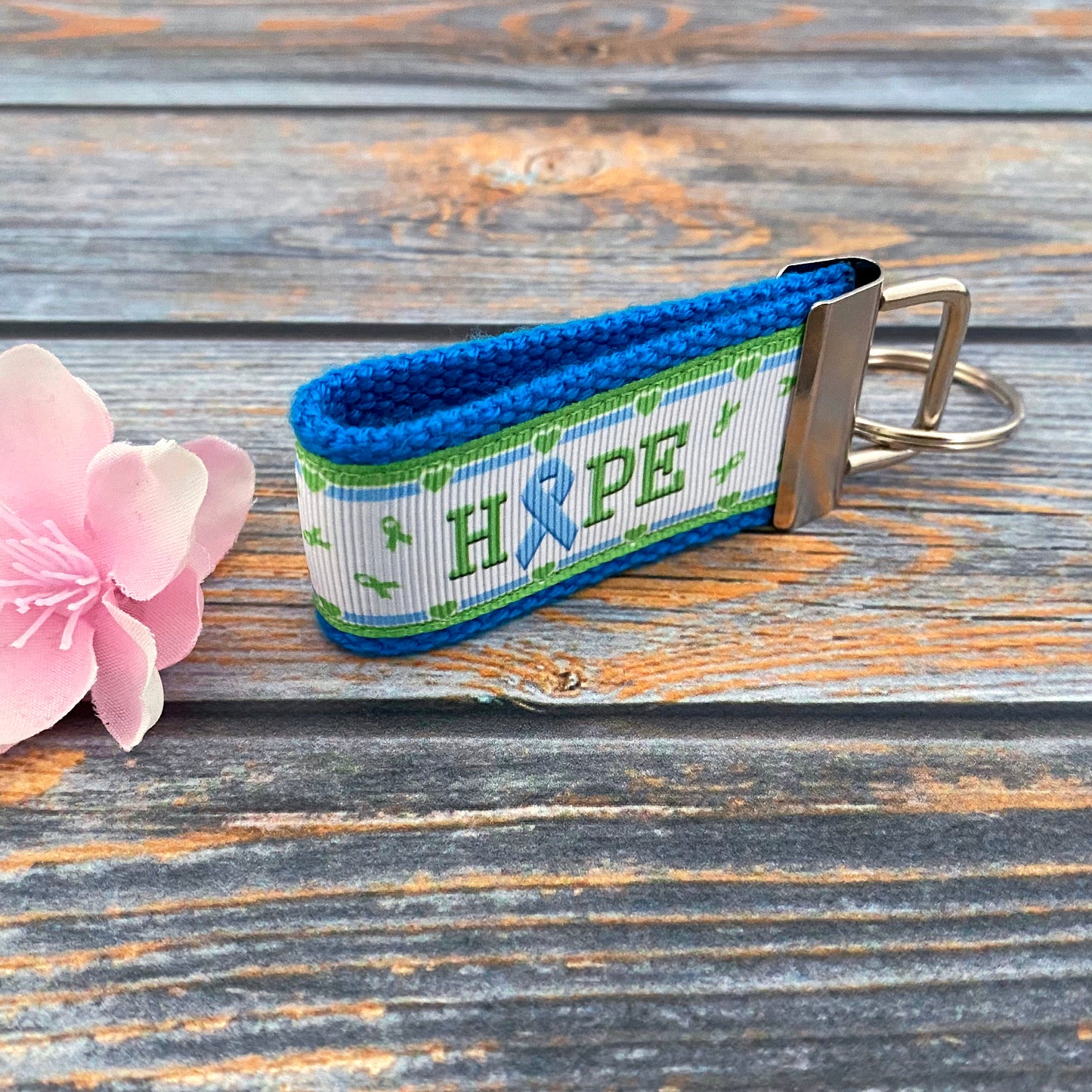 HOPE Organ donation awareness key fob, support Organ Donation, Donate Life key chain, exclusive design