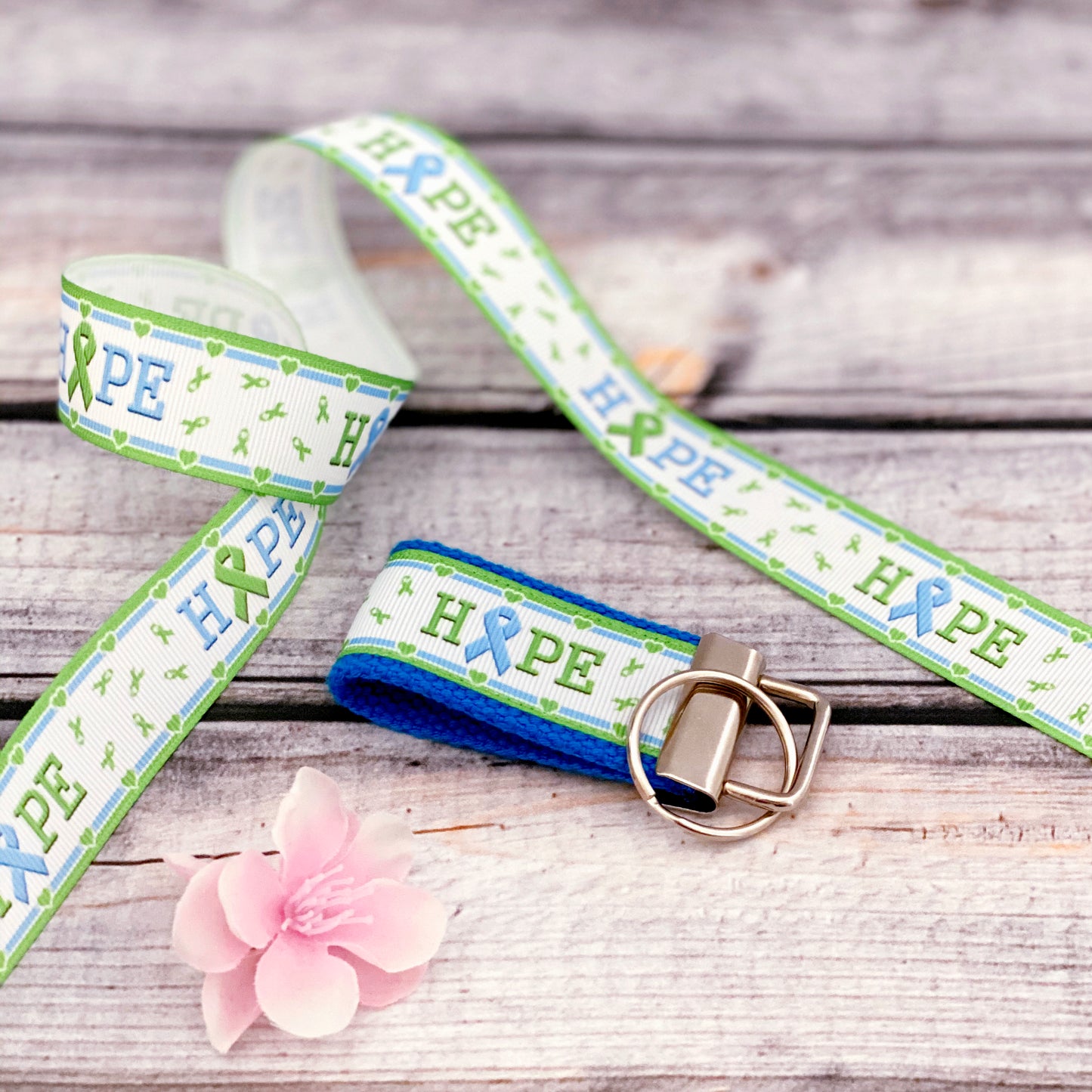 HOPE Organ donation awareness key fob, support Organ Donation, Donate Life key chain, exclusive design